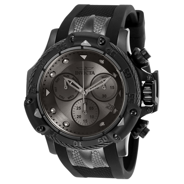 INVICTA Men's SUBAQUA Kingdom Chronograph 55mm Watch Black Edition