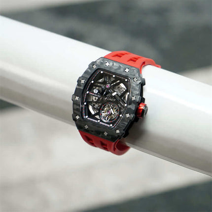 TSAR BOMBA Elemental-Carbon Fiber Automatic Watch TB8209CF