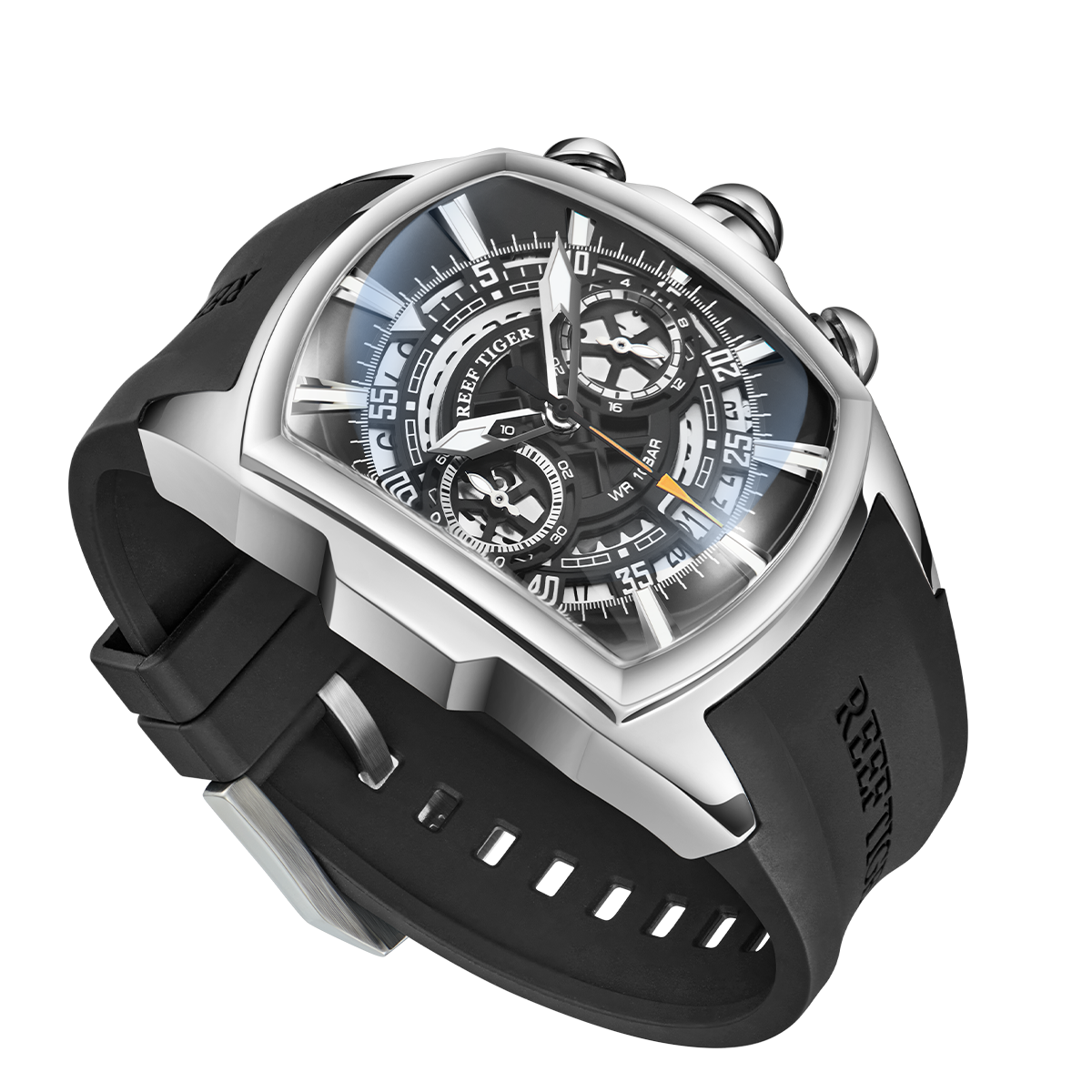 Reef Tiger Aurora Tank VK Chronograph Sport Watch image 4
