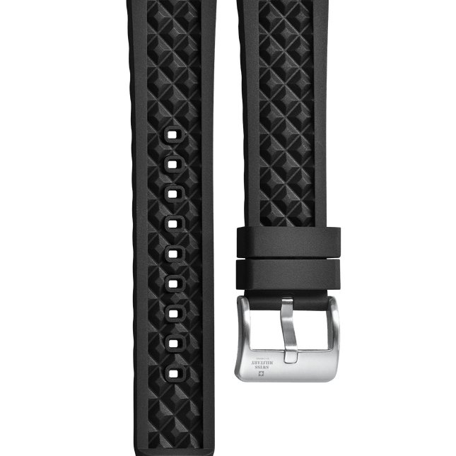Swiss Military B.A14092.02 – Black Rubber Strap image 0