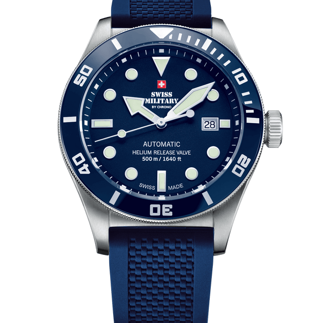 Swiss Military SMA34075.07 – Swiss Made Automatic Dive Watch 500M image 0