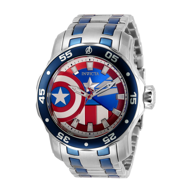 INVICTA Men's Marvel Captain America Limited Edition 48mm Watch