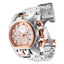 INVICTA Men's Bolt Zeus Magnum Chronograph 52mm Silver/ Rose Gold Watch