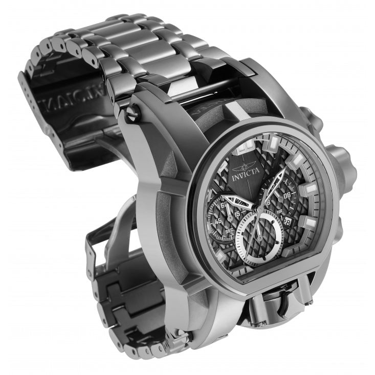 INVICTA Men's Bolt Zeus Magnum Chronograph 52mm Silver/ Gunmetal Watch