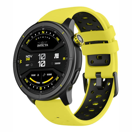 INVICTA I-TECH - 2 PRO ITECH-006 Men's Watch - Smartwatch Movement - Stainless Steel with Black Dial - 46 mm