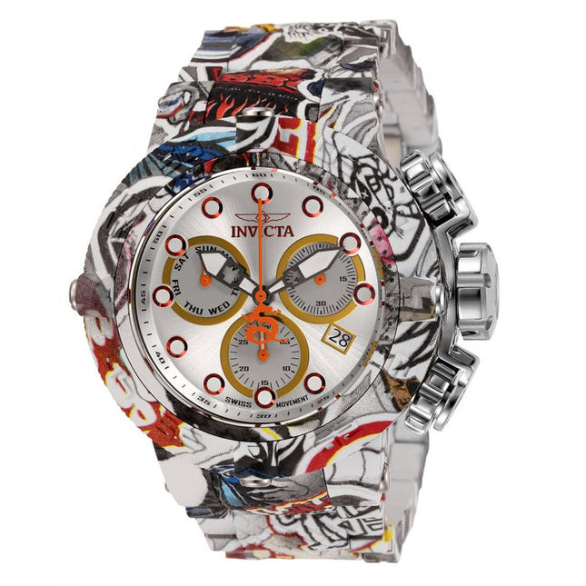 INVICTA Men's SUBAQUA Graffiti Swiss Chronograph 50mm Watch