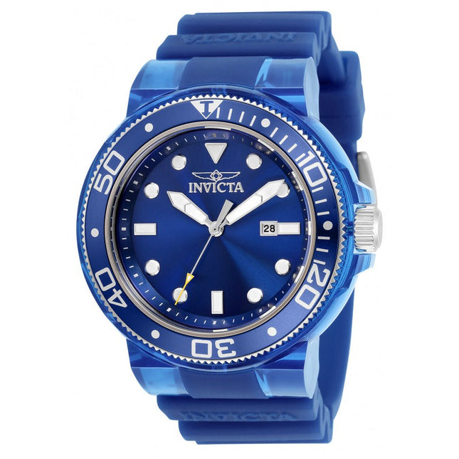 INVICTA Men's Pro Diver Giant Translucent Blue 51.5mm Watch