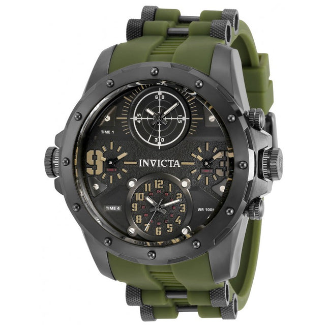 INVICTA Men's Coalition Forces U.S. Army Chronograph Black / Army Green Watch