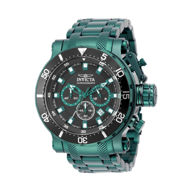 Invicta Coalition Forces 50765 Men's Watch - Quartz Movement - Stainless Steel with Black Dial - 52mm