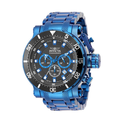 Invicta Coalition Forces 50768 Men's Watch - Quartz Movement - Stainless Steel with Black Dial - 52mm