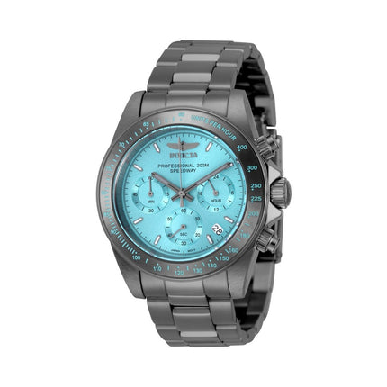 Invicta Speedway 50820 Men's Watch - Quartz Movement - Stainless Steel with Blue Dial - 39 mm