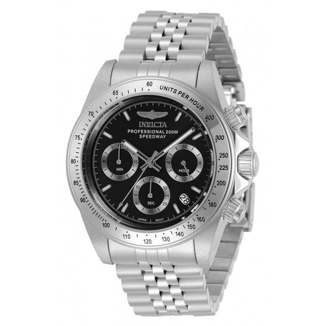 INVICTA Men's Speedway Chronograph 39.5mm Watch Jubilee Bracelet