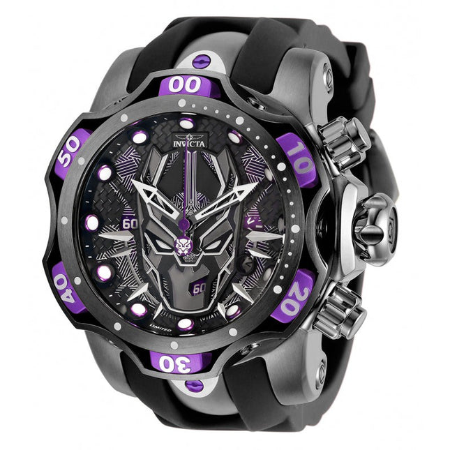 INVICTA Men's Marvel Black Panther Limited Edition Chronograph 53mm Watch