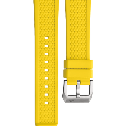 Swiss Military B.A14100.04 – Yellow Rubber Strap Titanium image 0