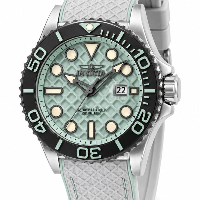 Invicta Grand Diver 51086 Men's Watch - Quartz Movement - Stainless Steel with Blue Dial - 48 mm