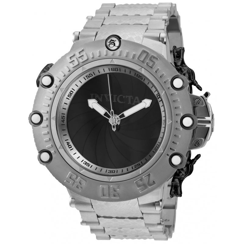 INVICTA Men's SUBAQUA SHUTTER TECH 2 WATCHES IN ONE Silver / Grey Watch