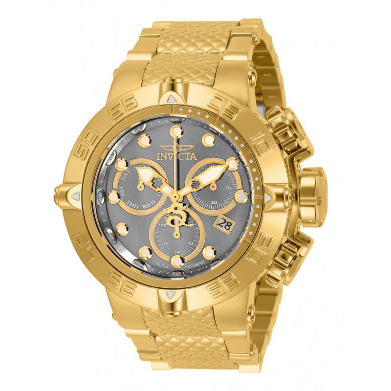 INVICTA Men's SUBAQUA Horizon Chronograph 55mm Gold / Graphite 500m Watch