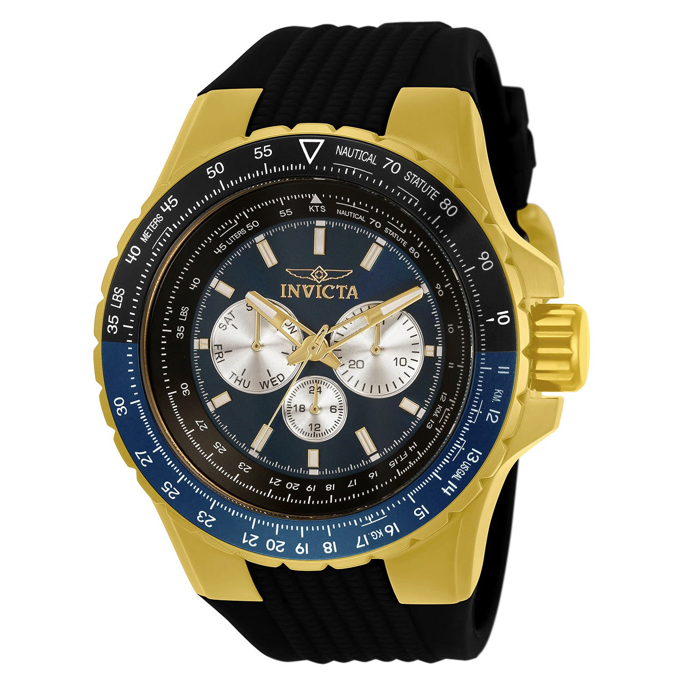 INVICTA Men's Aviator Nautical Chronograph 50mm Watch