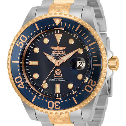 INVICTA Men's Grand Pro Diver Automatic 47mm Two Tone / Blue Oyster Bracelet Watch