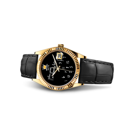 EONDATE CLASSIC LEATHER WATCH