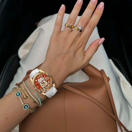 EONDATE CLASSIC LEATHER WATCH