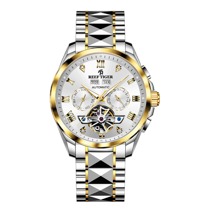Reef Tiger Men's Classic Motion Day Date Automatic Watch RGA8235 image 0
