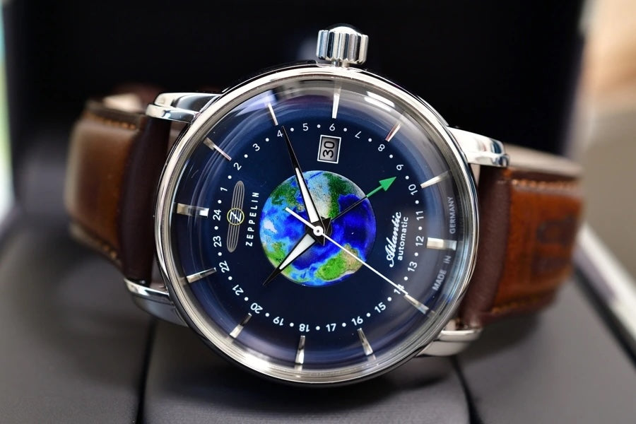 ZEPPELIN Atlantic Automatic GMT Date Watch 84683 image 6