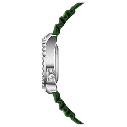 RIEDENSCHILD PRECISION INSRUMENTS GERMANY Divers Taucheruhr 1000m Helium Valve Watch Green image 4