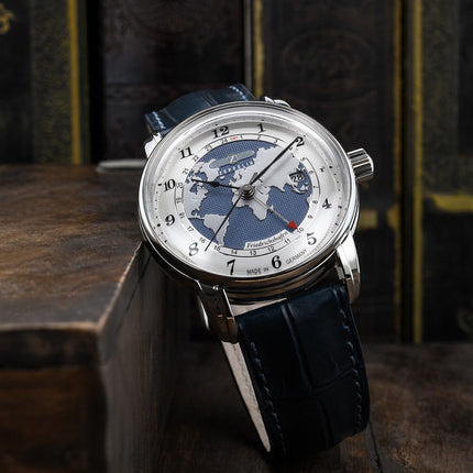ZEPPELIN Men's Friedrichshafen Automatic GMT Dual Time Watch 85963 image 2