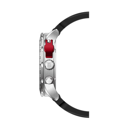 THUNDERBIRDS Aircraft Ejector Tachy Chronograph Silicone Strap Watch image 3