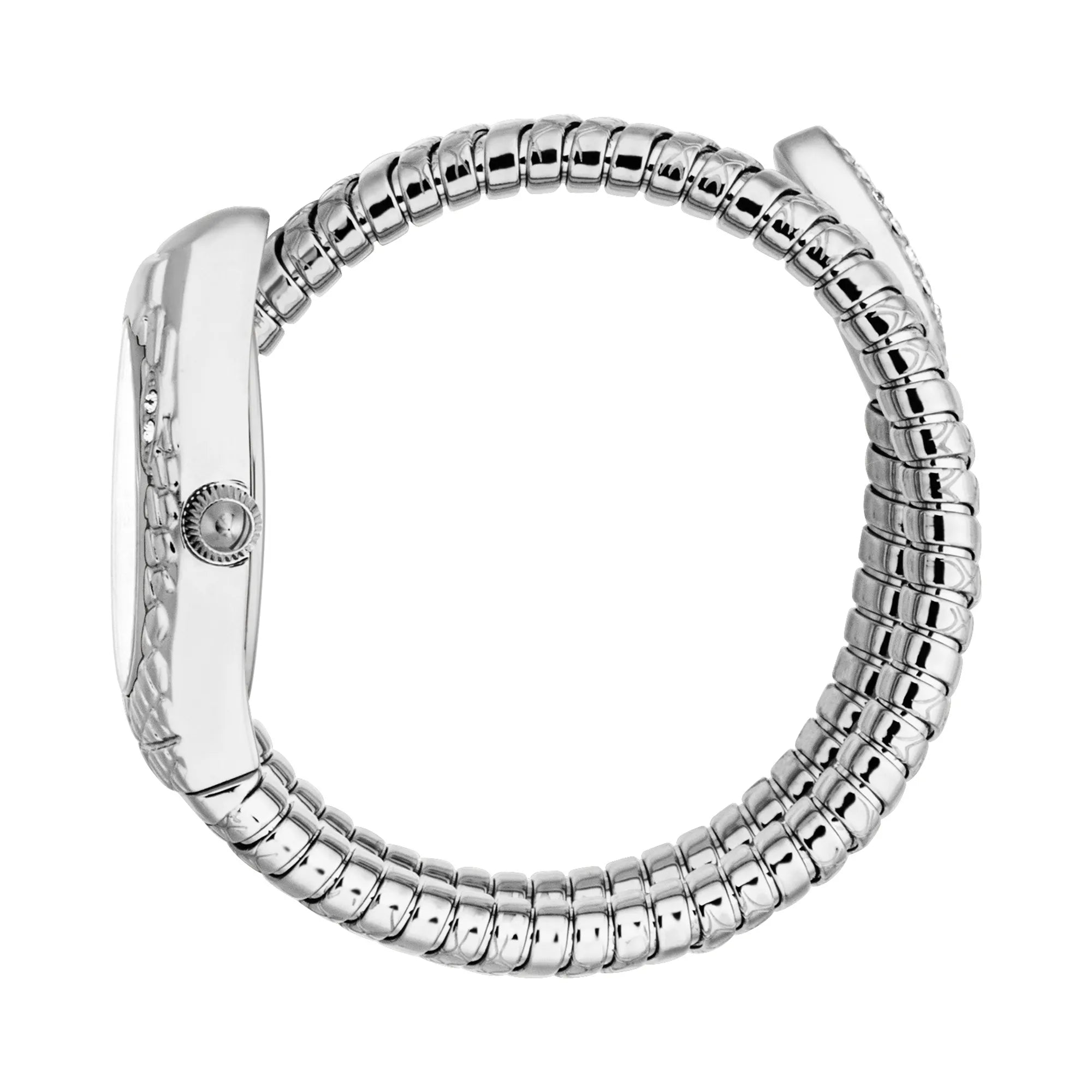 Just Cavalli Signature Snake Vetra Silver Grey image 2