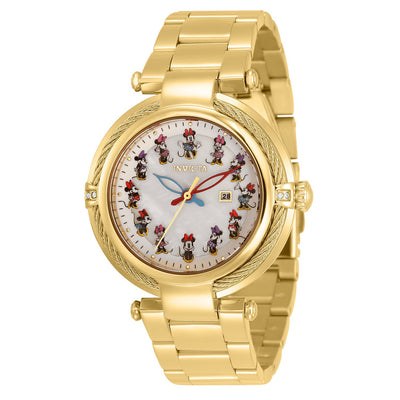 INVICTA Women's Disney Limited Edition Minnie Mouse Watch Gold