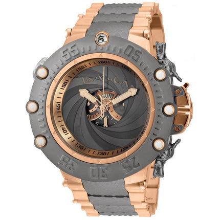 INVICTA Men's SUBAQUA SHUTTER TECH 2 WATCHES IN ONE Rose Gold / Grey Watch