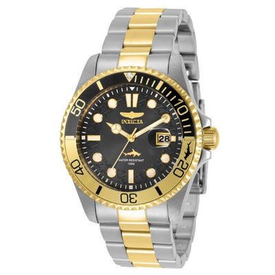 INVICTA Men's Pro Diver Shark 43mm Oyster Bracelet Watch Two Tone