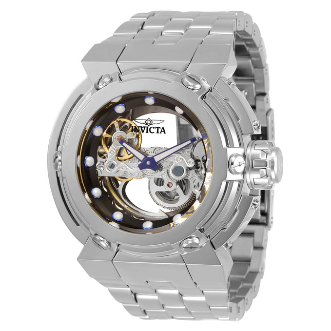 INVICTA Men's Coalition Forces X-Wing Automatic 46mm Steel Silver Watch