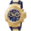 INVICTA Men's SUBAQUA NOMA III 50mm Chronograph Gold / Blue 500m Watch