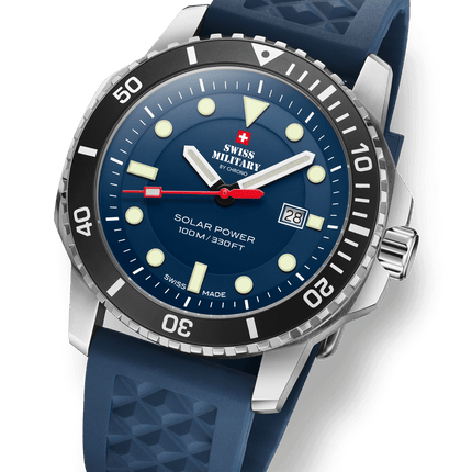 Swiss Military SMS34102.04-Swiss Solar Sports Watch Blue image 2