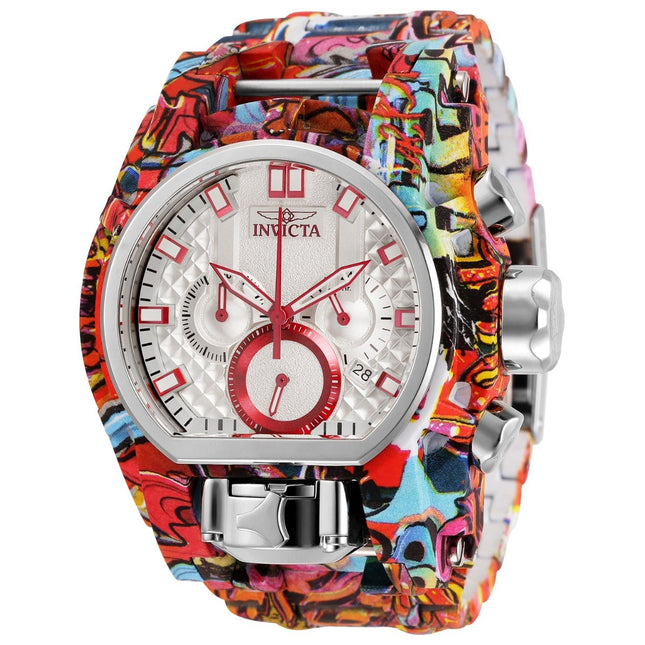 INVICTA Men's Bolt Zeus Magnum 52mm Graffiti Chronograph Watch