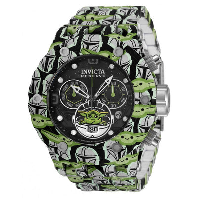 INVICTA Men's STAR WARS The Child Chronograph 52mm Graffiti Watch