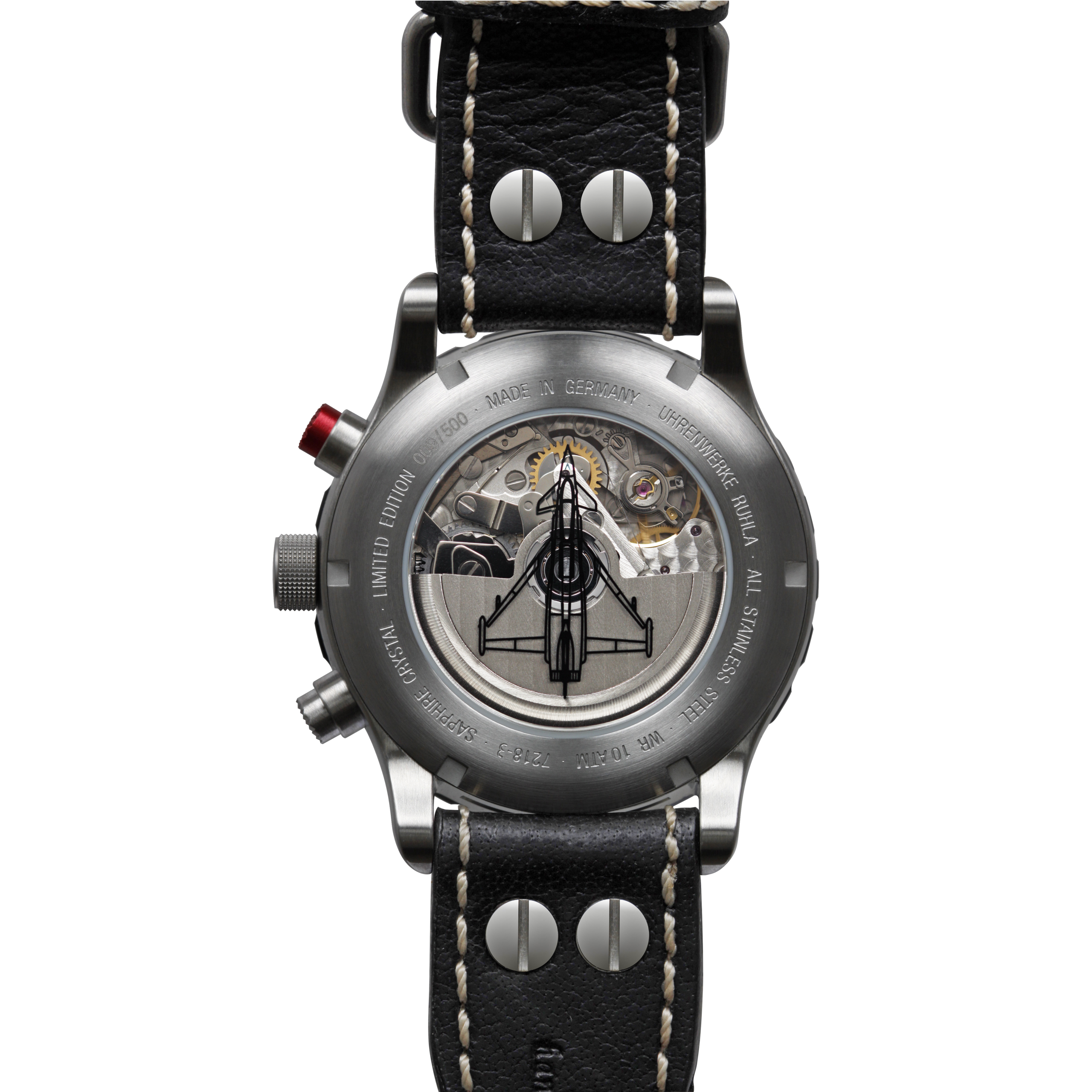 ZEPPELIN Men's Eurofighter Automatic Chronograph Watch 72183 image 1