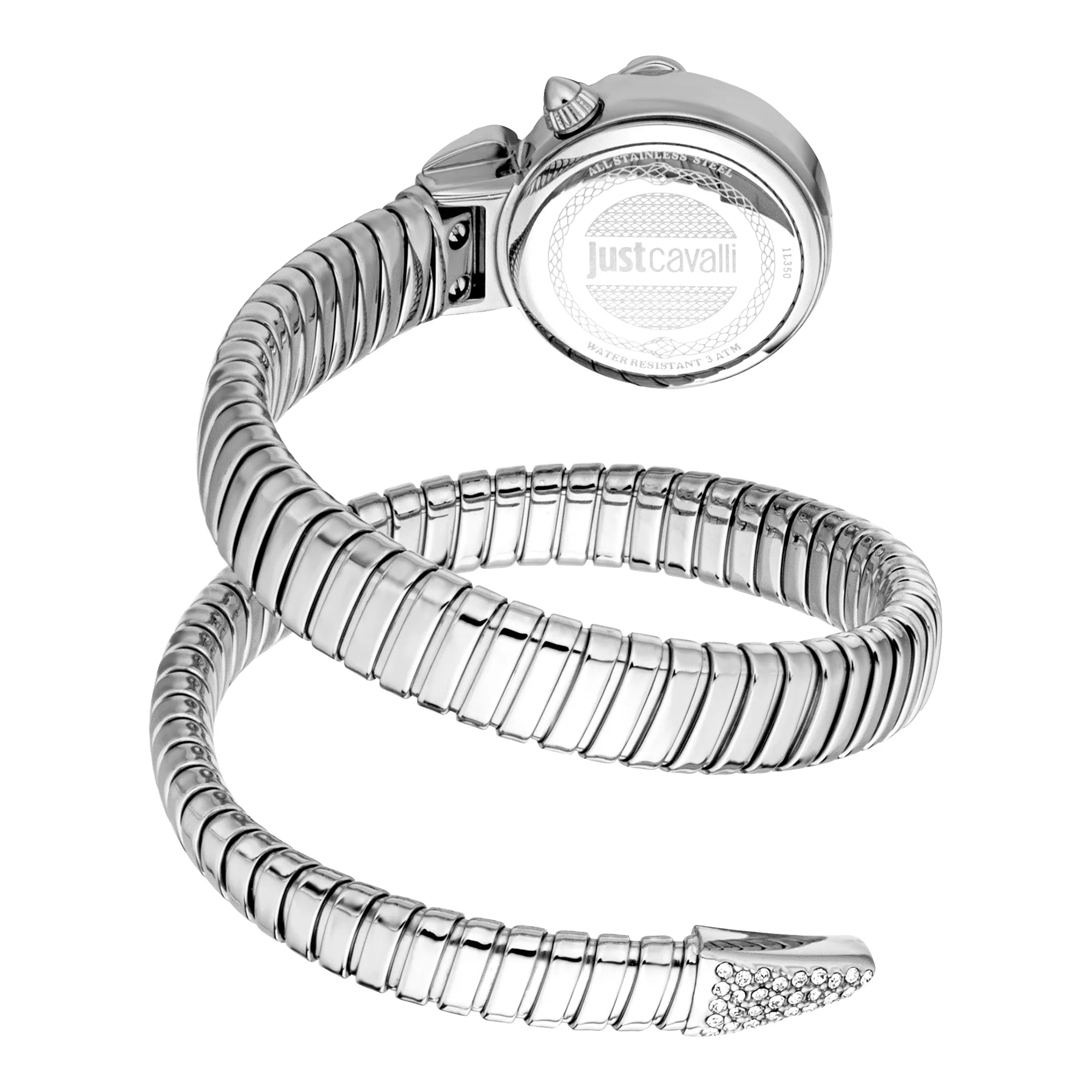 Just Cavalli Signature Snake Radiosa Silver image 1