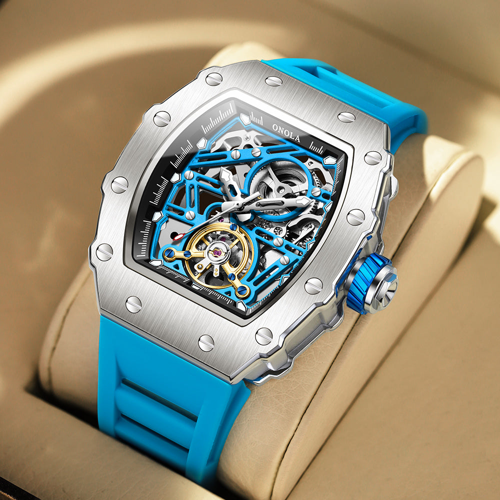 ONOLA Ankara Automatic Skeleton Watch image 8
