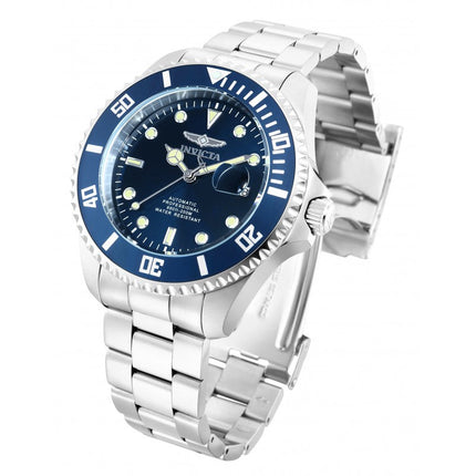 INVICTA Men's Pro Diver Automatic 47mm Silver / Royal Blue Watch