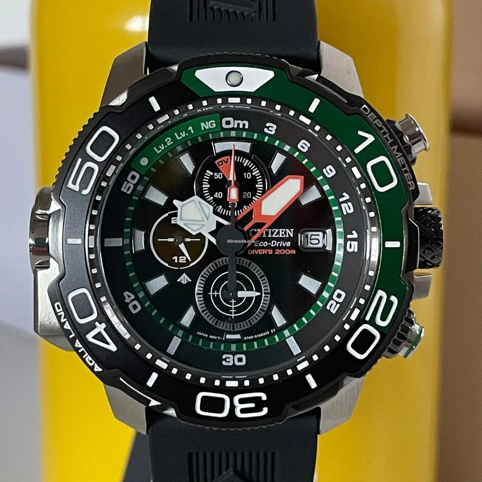 CITIZEN Promaster Aqualand Collection Watch Green