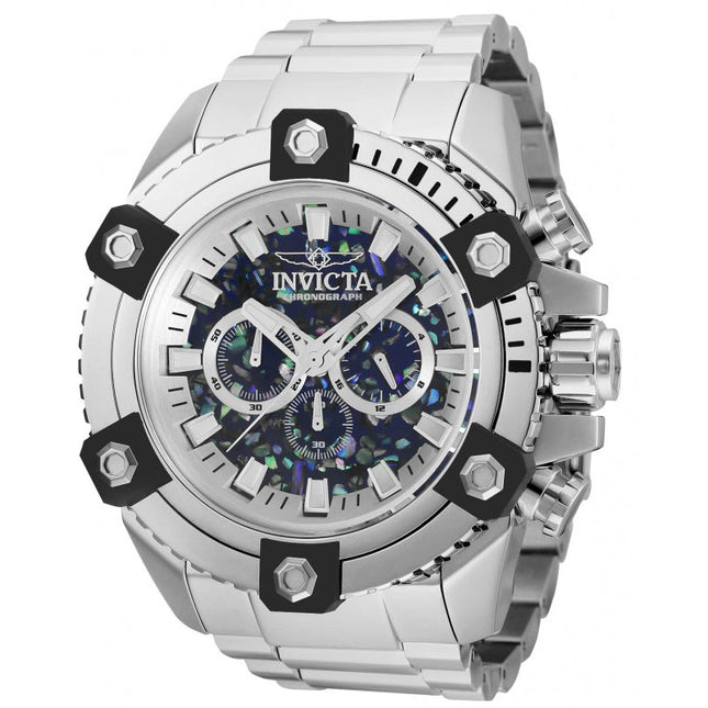 INVICTA Men's Coalition Forces Ultra Abalone 54mm Stainless Steel Watch