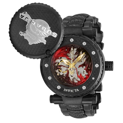 INVICTA Men's SUBAQUA Automatic 46mm Shield Black Ionic Watch