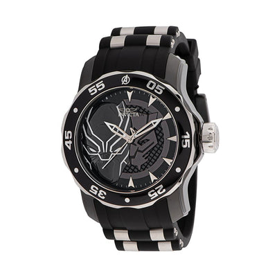 INVICTA Men's MARVEL Black Panther Mask Watch