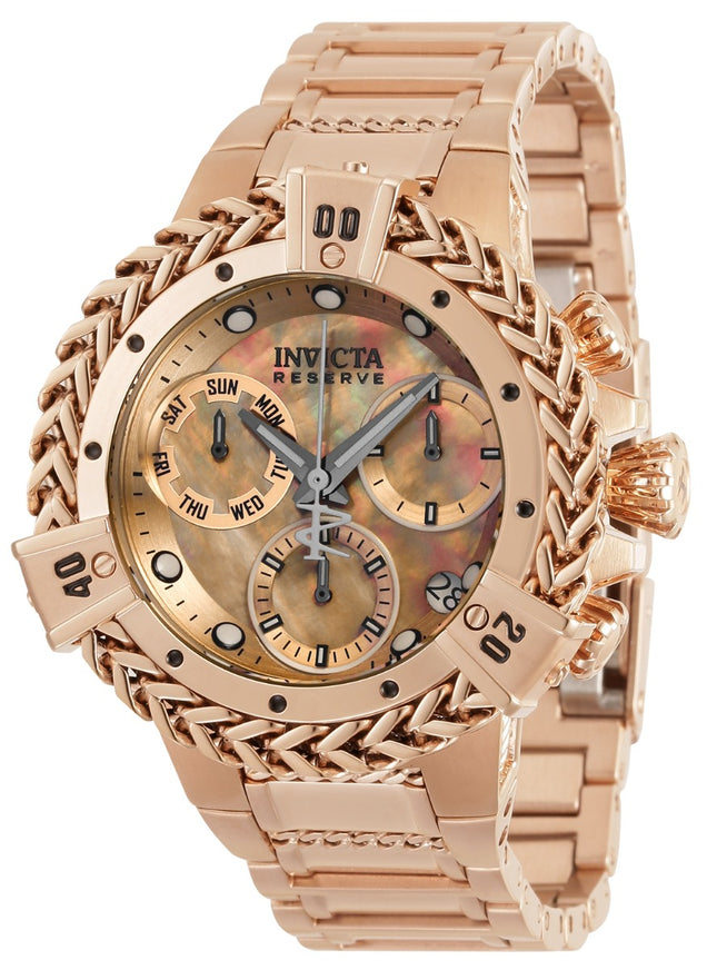 INVICTA Men's Reserve Hercules Rose Gold / Mother of Pearl 43mm Edition Watch