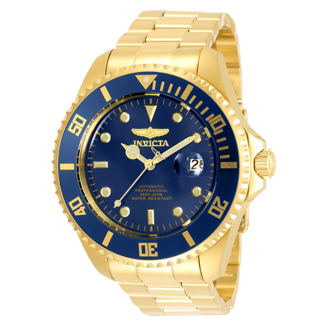 INVICTA Men's Pro Diver Automatic 47mm Gold / Blue Watch