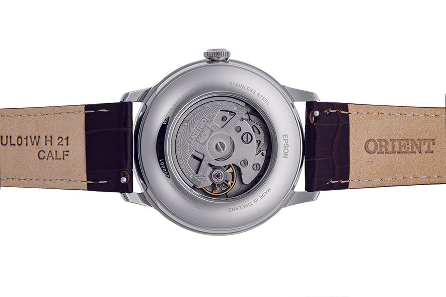 ORIENT Men's Bambino Moonphase Automatic Classic Watch RA-AK0805E image 1